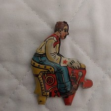 MARX CLIMBING TRACTOR TIN LITHO DRIVER 40s/50s