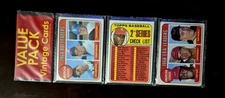1969 Baseball Rack Pack 15 Topps Cards. R.B.I. & E.R.A. LEADERS. 2ND CHECK ✔️ 