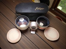 Vintage Kaligar Aux Lens Set Wide Tele Viewfinder Kodak Instamatic Lomography
