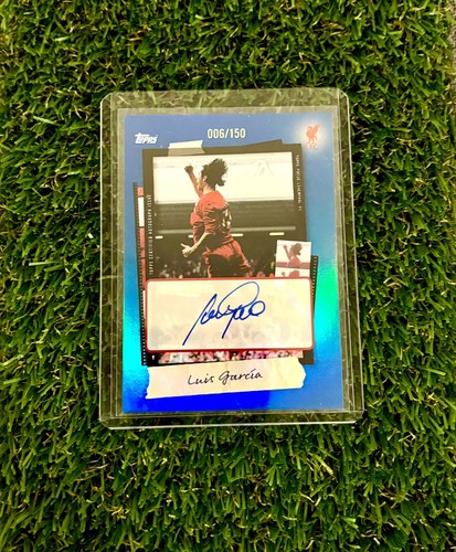 Topps Liverpool Focus Luis Garcia Auto Card /150 25/26 - LOADS OF LFC IN STORE