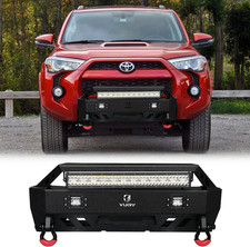Front Bunper Compatible with Toyota 4Runner 5Th Gen 2010-2024 Not Fit 2010-2013