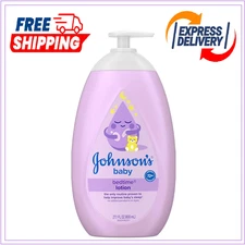 Johnson's Baby Bedtime Lotion, Soothing NaturalCalm Aromas, Dyes, 27.1 fl. oz