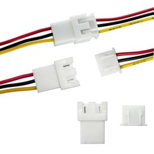 40pcs 20Pairs JST XH 2.54mm Mini Micro Male and Female Connection Cable 3Pin