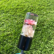 Mrgrip 4 Inch Resin Flower Shift Knob 12mmx1.25 White Cherry Blossom Red Tint Mrgrip 4 Inch Resin Flower Shift Knob 12mmx1.25 White Cherry Blossom Red Tint