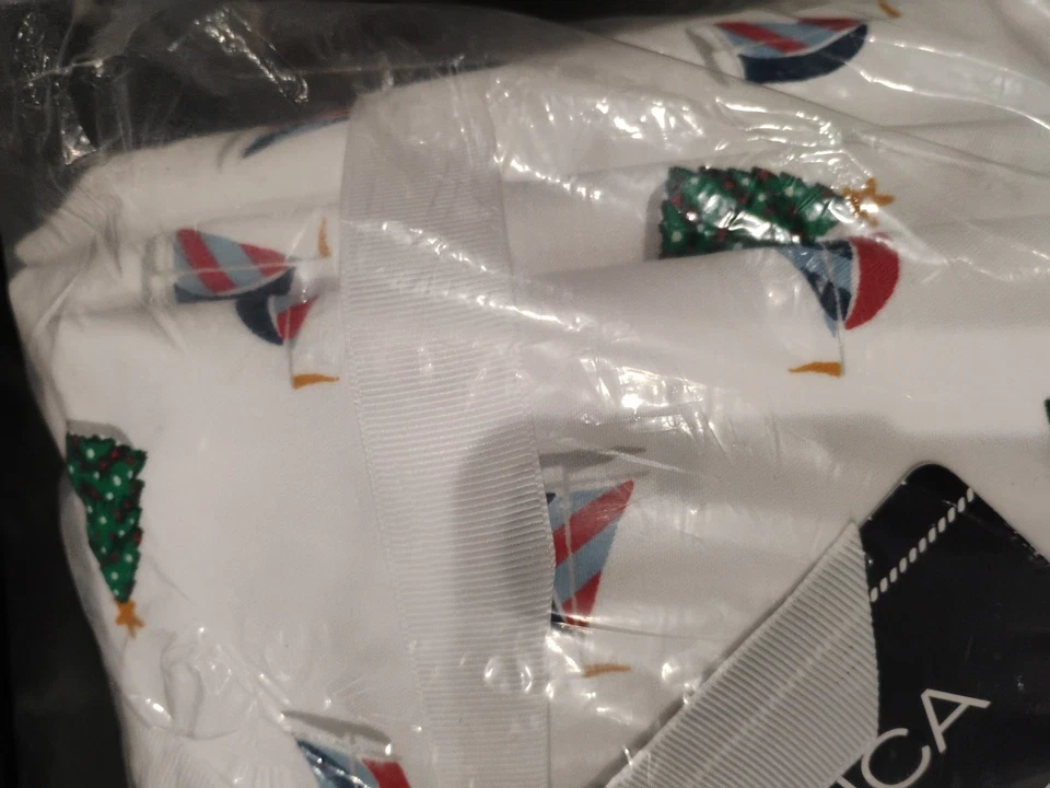 Nautica Home Christmas Flannel Sheet Set King Size New with Tags $84 Holiday - Image 4 of 4