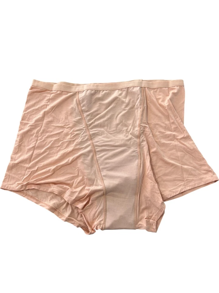 Shear Protection Leak Resistant Boyshort Size 2X Beige Tan Underwear Intimate - Image 3 of 4