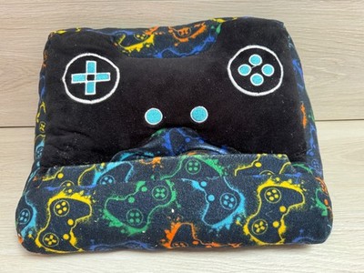 Multi-Winkel Tablet Ständer Kissen Halter Schwarz Samt Kinder Gaming Controller Gebraucht