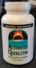 Source Naturals Activated Quercetin Bioflavonoid Complex – Immune Support 100 ct