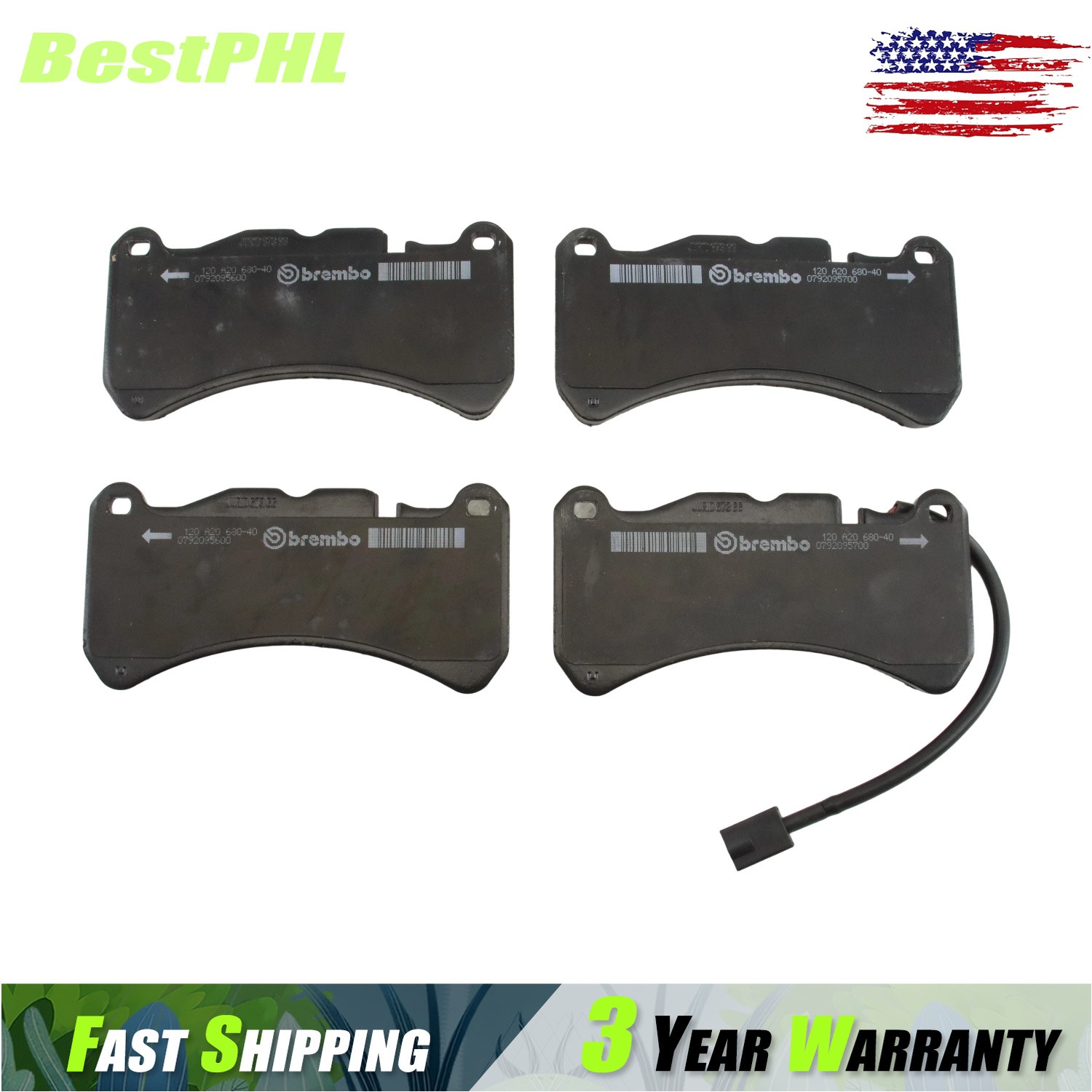 Maserati Ghibli S Q4 2013-2019 Front Brake pad