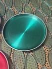 Vintage Coasters MCM Anodized Aluminum Set Of 5 Multi-Color Dan Artis Denmark  — photo 2