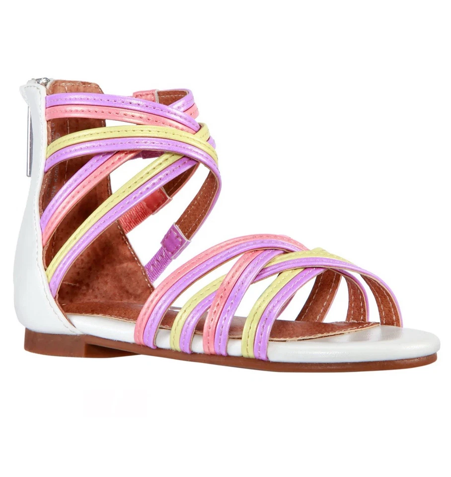 Sandalia Nina Cleo Multi Correa Pastel Niñas Talla 5 Foto 2 de 4