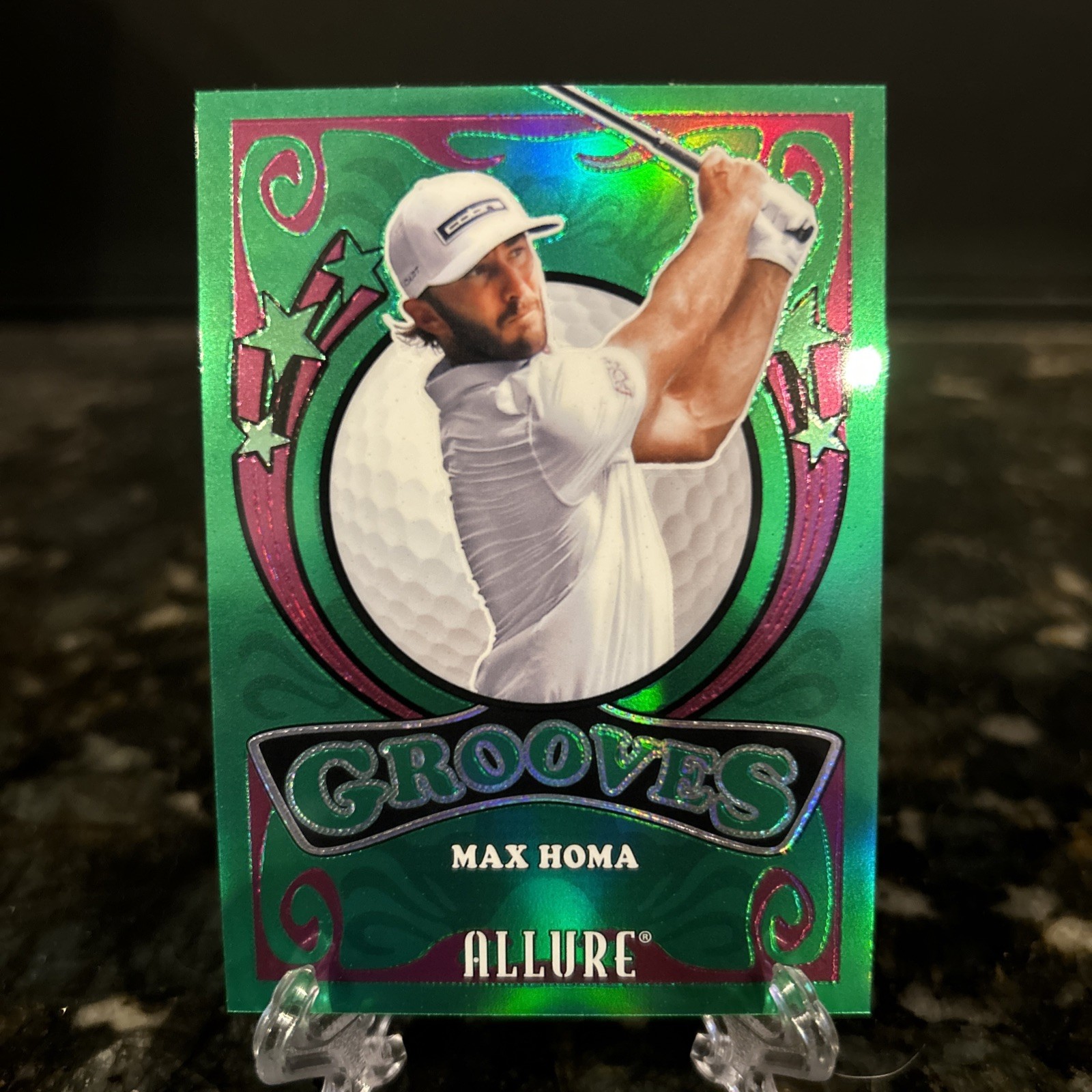 2026 Upper Deck Allure - Grooves Max Homa #GV-8 Green
