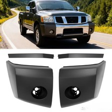 Front Bumper End Capsextension Fillers Painted For 2004-08 Nissan Titanarmada Front Bumper End Capsextension Fillers Painted For 2004-08 Nissan Titanarmada