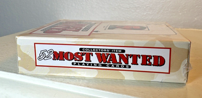 limited edition 52 most wanted playing cards 52 Plus Joker-RarePlayingCards.com – Rare Playing Cards