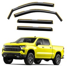 in-Channel Window Rain 2019-2026 Chevy Silverado/GMC Sierra 1500 Crew Cab