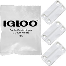 Cooler Plastic Hinges for Ice Chests Set of 3 - Made in the USA - Standard Siz