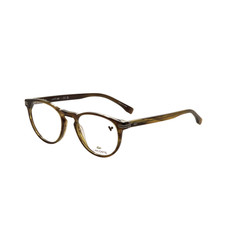 Lacoste Men's 50mm Striped Khaki Opticals L2966-275-50