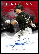2020 Panini Chronicles Origins Signatures Red Zack Collins Auto Chicago White