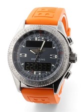BREITLING B-1 Professional - Grey Dial - 42mm - Orange Rubber Pro Strap - A68362