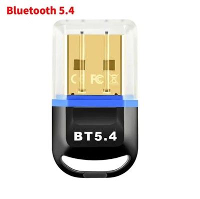 USB Bluetooth 5.4 Adapter Dongle für PC, Maus, Tastatur, Kopfhörer, Lautsprecher