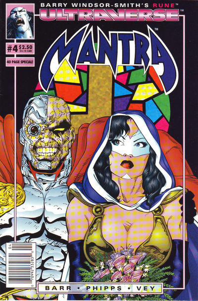 Ultraverse Mantra #4 FN Newsstand Malibu Terry Dodson Comic - Combined Shipping