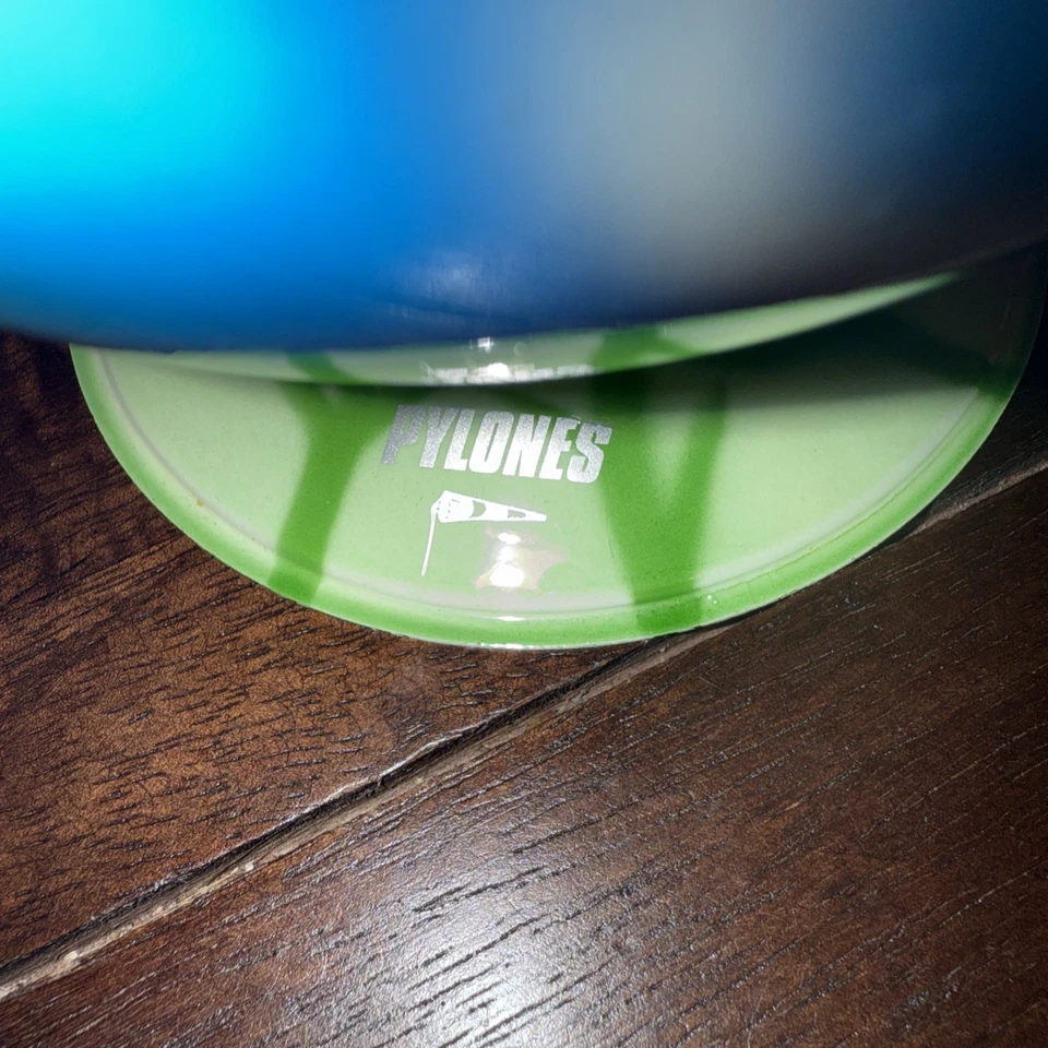 Pilones retro con tapa de metal azucarero caramelo nuez plato cielo/abeja/flores Foto 3 de 4