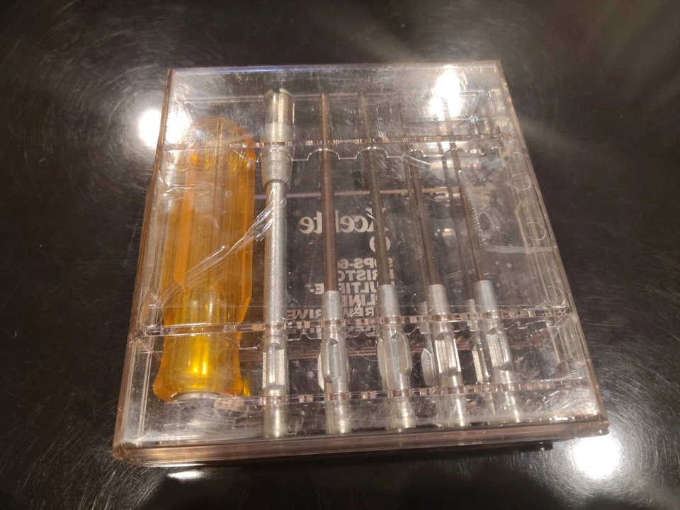 Vintage Xcelite 99PS-60 11 Piece Multiple Spline socket driver set USA - Image 2 of 3