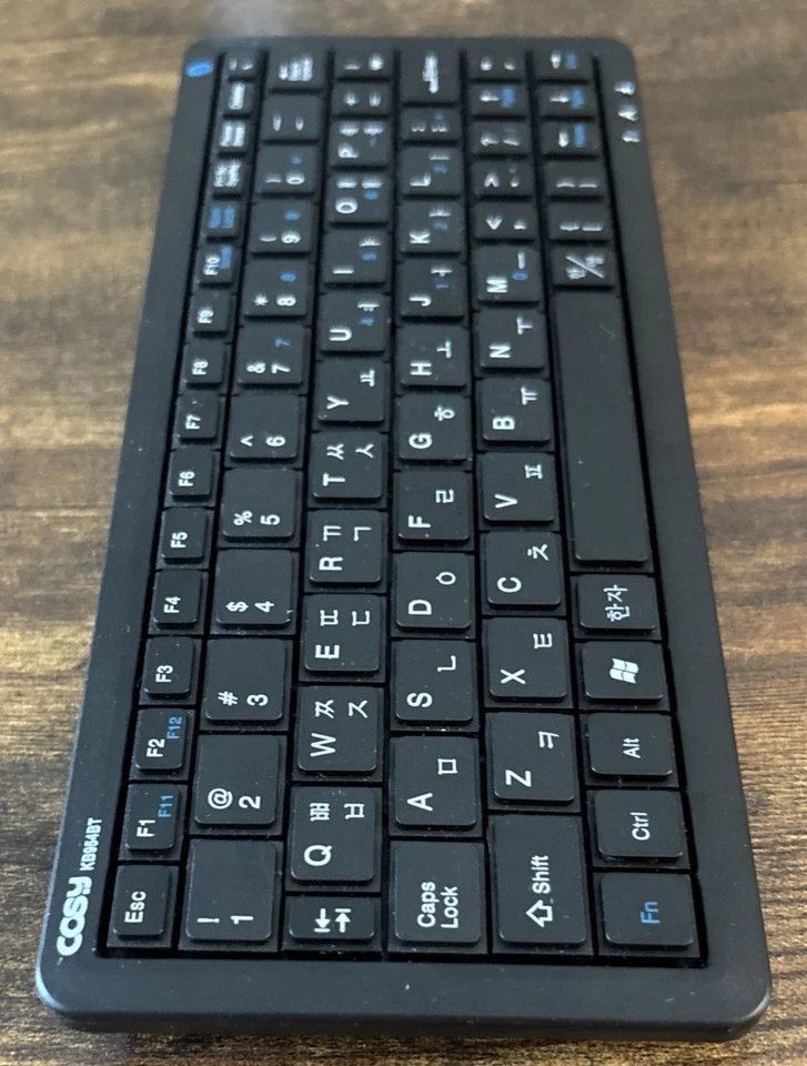 Cosy Black Bluetooth Keyboard Korean character 한글자판 KB954BT - Image 4 of 4