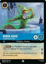 Robin Hood 159/204 Lorcana Attack of the Vine Cold Foil BOGO 50
