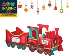 Christmas Train Set,Festive Christmas Tree Train-Deliver Holiday Cheer in Style.