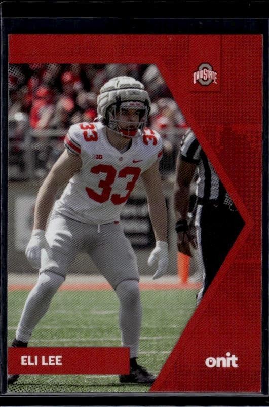 2025 ONIT Athlete Ohio State Buckeyes #B-33 Eli Lee