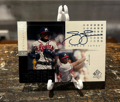 ANDRUW JONES 1998 SP AUTHENTIC #AJ CHIROGRAPHY AUTO BRAVES
