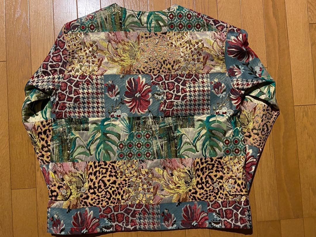 ENGINEERED GARMENTS Patchwork Multi-Color Jacket … - image 3