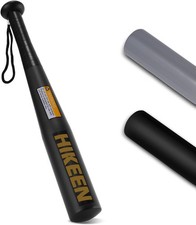 Hikeen 17 inch Robust Steel Baseball Bat for Adult Kids With Non-Slip Handle and