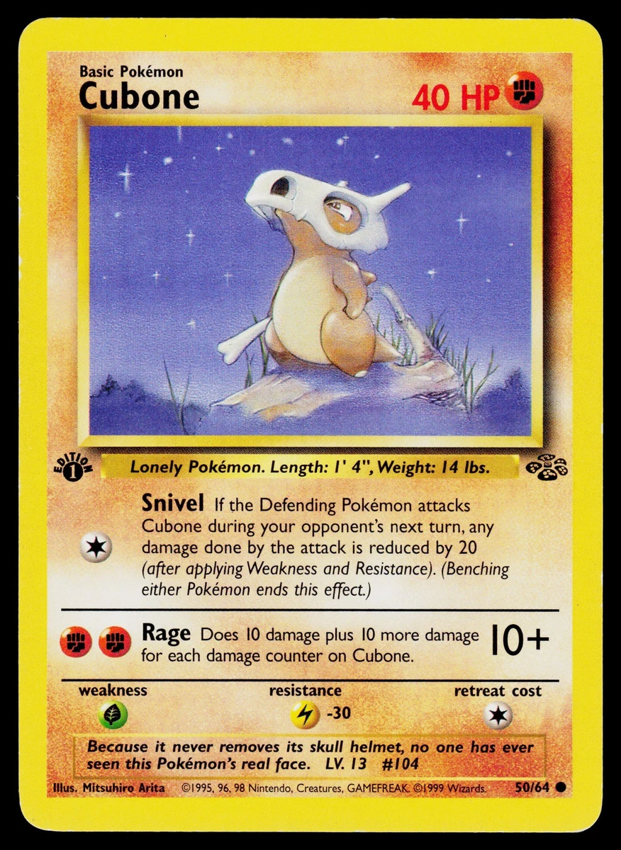 Pokémon TCG Jungle 1st Edition Games Individual Trading Card for