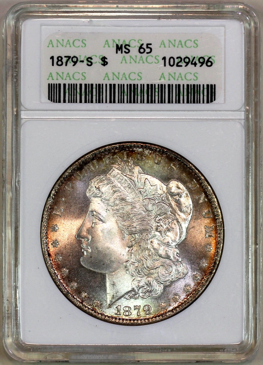 まーと 1879 Year Grade MS 65 Morgan Dollars (1878-1921) for sale | eBay