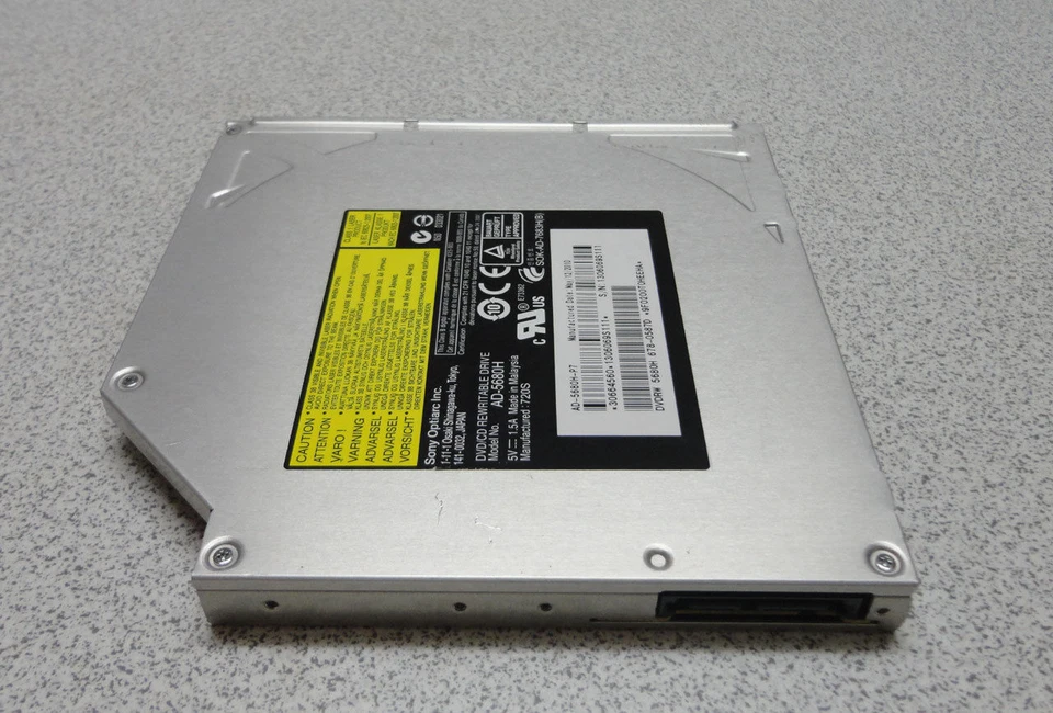 Apple iMac 2011 27" SuperDrive DVD RW AD-5680H-P8 678-0587E probado completamente Foto 2 de 4