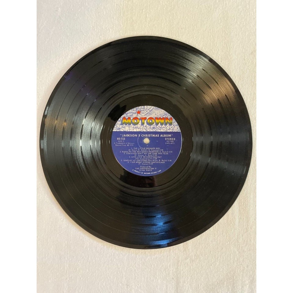 Jackson 5 Christmas Album MS 713 LP Vinyl Record 12" Purple eBay