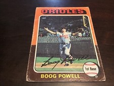 BOOG POWELL Oddball Insert & Regular issue Baseball ORIOLES, YOU CHOOSE