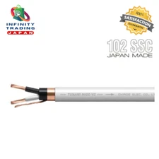 (Choose Length) Oyaide TUNAMI NIGO V2 Speaker Cable Cord 102SSC 5.5SQ Genuine