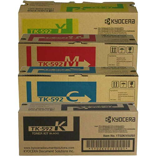 Kyocera TK-592K Original Toner Cartridge - Laser - 7000 Pages - Black - 1 Each Kyocera TK-592K Original Toner Cartridge - Laser - 7000 Pages - Black - 1 Each