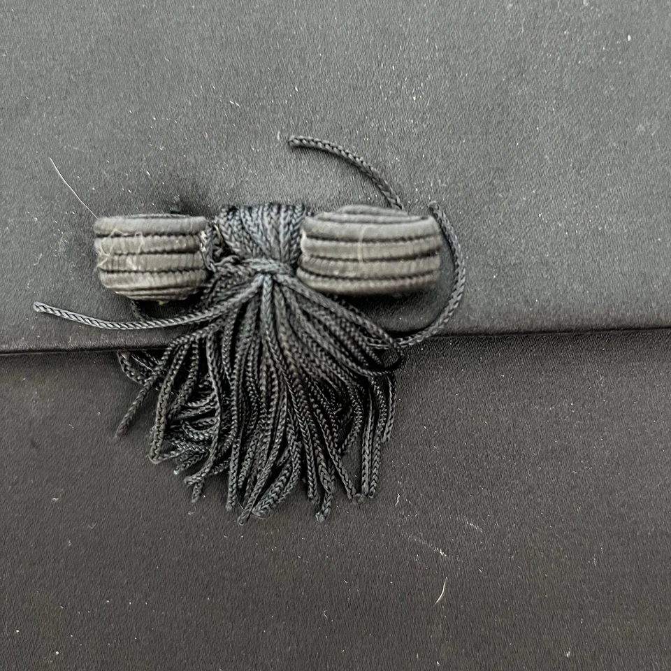 Cartera negra Magid vintage hecha a mano en Macao Foto 4 de 4