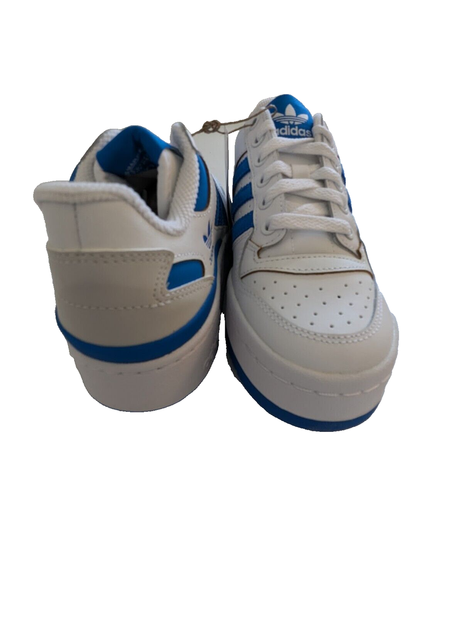 スニーカー adidas Forum Bold Stripe W White Blue ID0564 ADIDAS 5.5 Womens Forum Bold Stripes Originals Sneakers