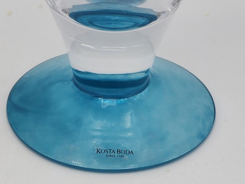 STUNNING SIGNED KJELL ENGMAN KOSTA BODA MADAM ART GLASS JUG DECANTER ~ 13.5" - Picture 5 of 16