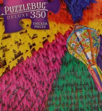 350 Pieces Jigsaw Puzzle Colorful Flag Decorations 20X12 Puzzlebug Deluxe