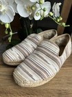 UGG Shoes Size UK 4.5/Eu 37 Sandrinne Espadrilles Stirped Slip On