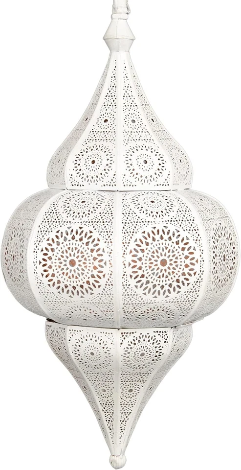 Lâmpada de lanterna marroquina, luminária de teto lâmpada suspensa, lâmpada plug-in de tomada externa - Imagem 2 de 4