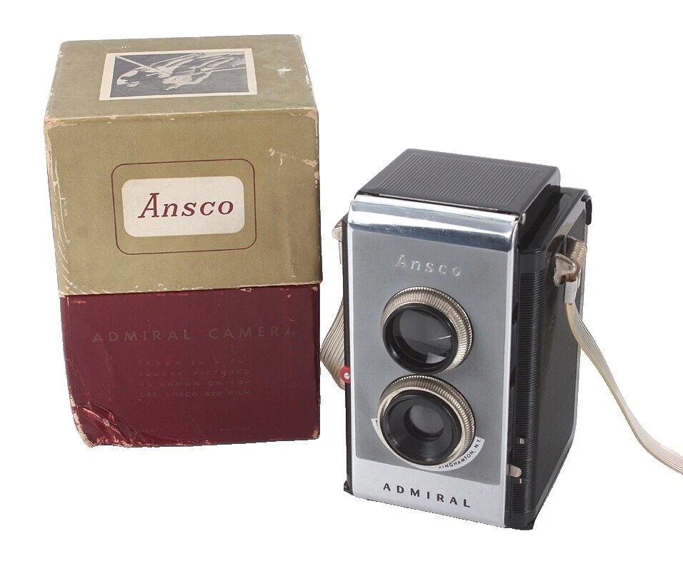 Ansco cámaras Vintage TLR
