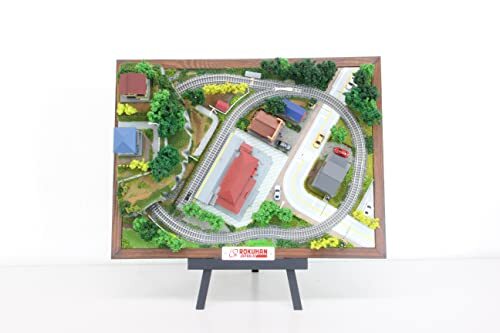 Rokuhan Z gauge wall-mounted diorama set S071-2 railway