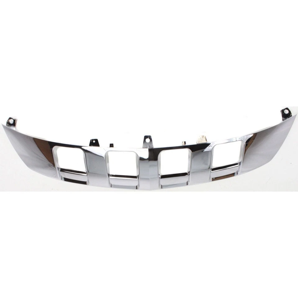 For 2008-2010 Saturn Vue 2012-2014 Chevrolet Captiva Sport Front Valance Chrome - Image 3 of 4